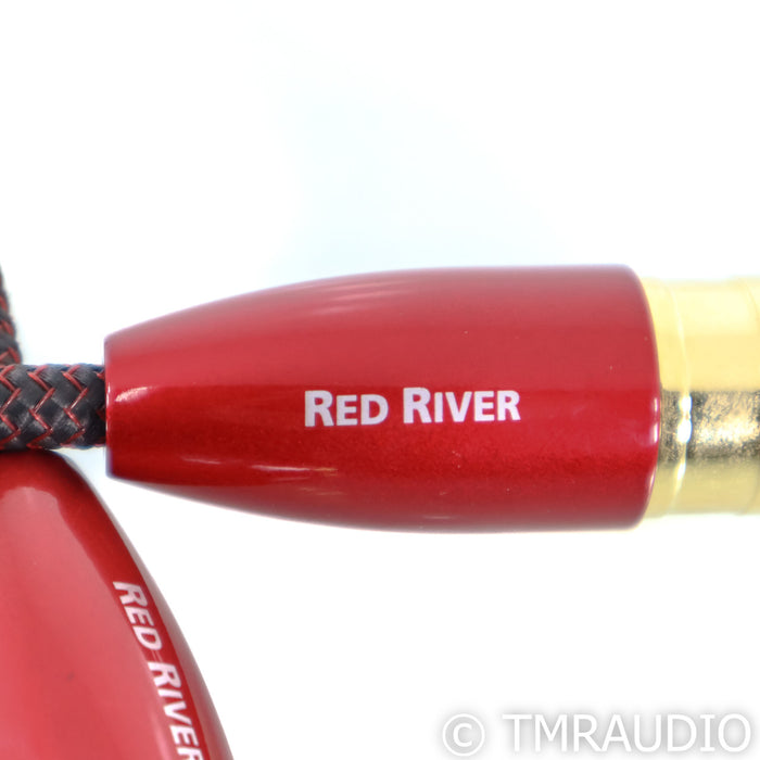 AudioQuest Red River XLR Cables; 0.5m Pair Balanced Interconnects