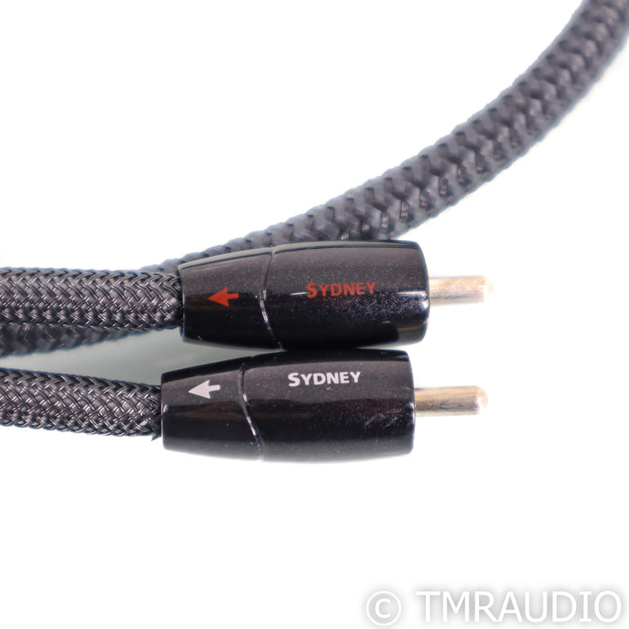 AudioQuest Sydney RCA Cables; 1m Pair Interconnects