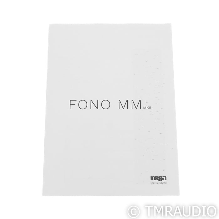 Rega Fono MM Phono Preamplifier; Moving Magnet; MK5