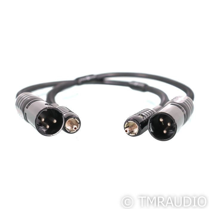 WireWorld Silver Eclipse 7 XLR to RCA; .5m Pair Interconnects