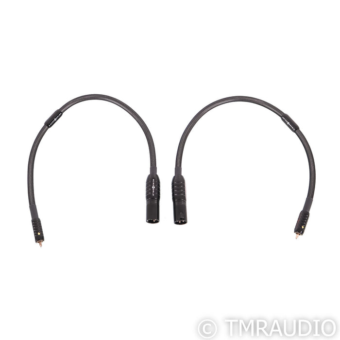 WireWorld Silver Eclipse 7 XLR to RCA; .5m Pair Interconnects