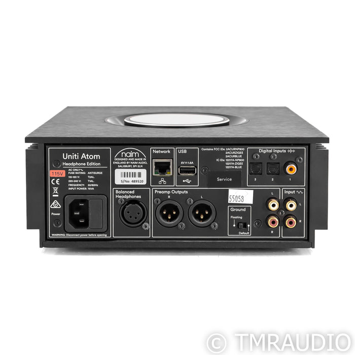 Naim Uniti Atom HE DAC / Network Streamer; Headphone Edition; D/A Converter