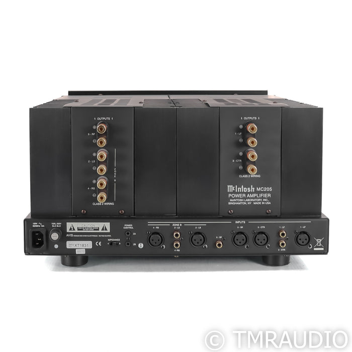 McIntosh MC205 Five Channel Power Amplifier; MC-205