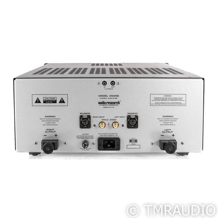 Audio Research DS450 Stereo Power Amplifier