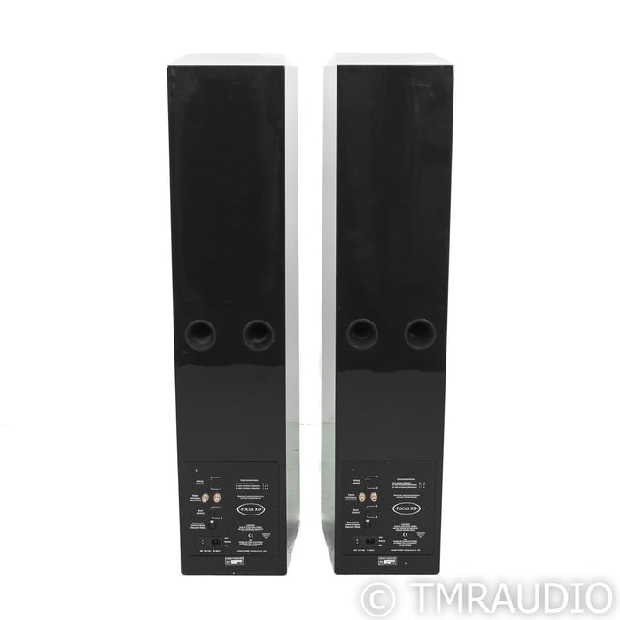 Legacy Audio Focus XD Powered Floorstanding Speakers; Gloss Black Pair