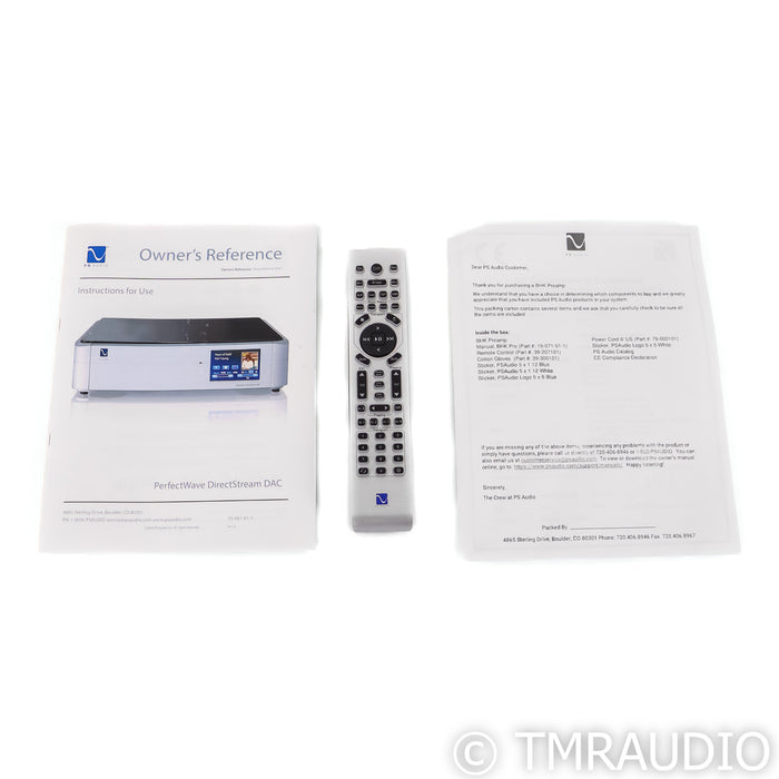 PS Audio PerfectWave DirectStream DAC; D/A Converter