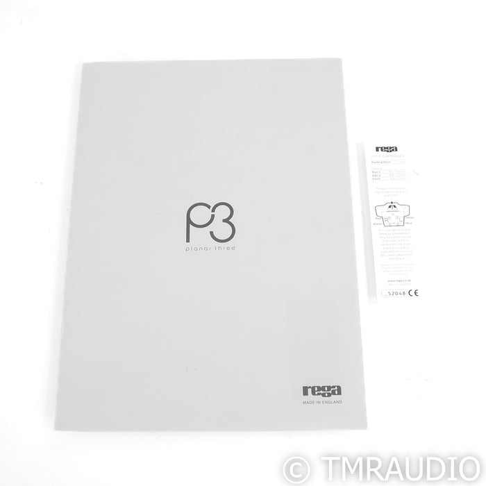 Rega Planar 3 Belt-Drive Turntable; Rega MM Phono Cartridge