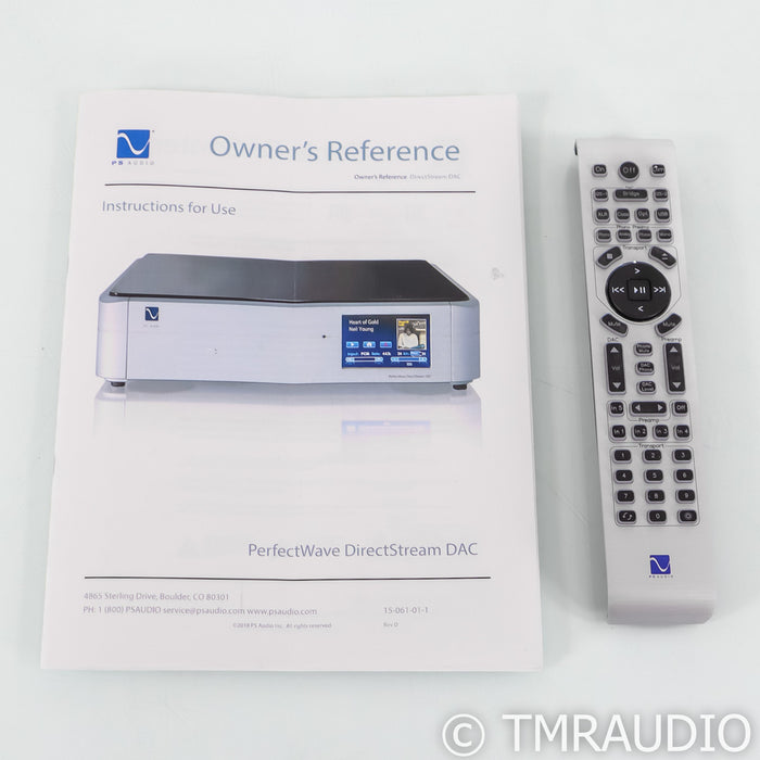 PS Audio PerfectWave DirectStream DAC; D/A Converter; Bridge II