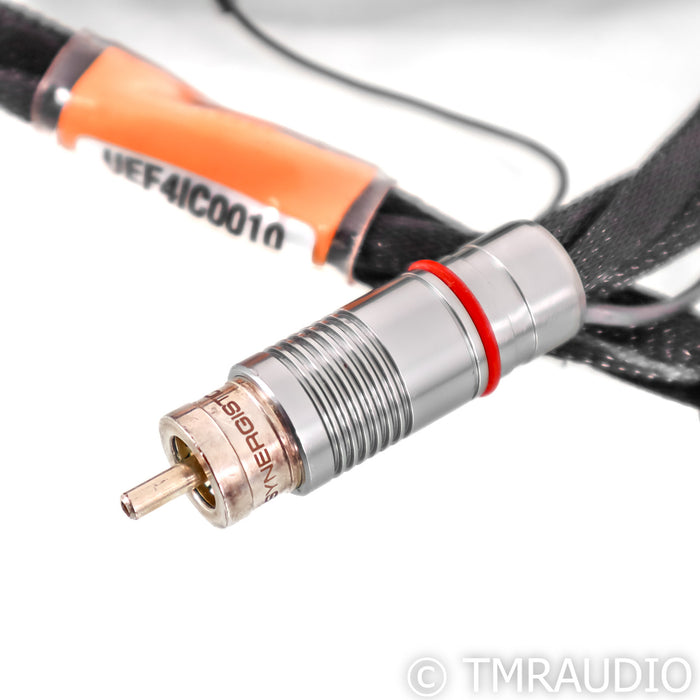 Synergistic Research Atmosphere UEF Level 4 RCA Cables; 1.5m Pair Interconnects