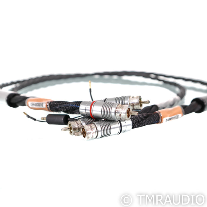 Synergistic Research Atmosphere UEF Level 4 RCA Cables; 1.5m Pair Interconnects