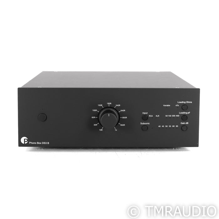 Pro-Ject Phono Box DS3 B MM / MC Phono Preamplifier; (Open Box)