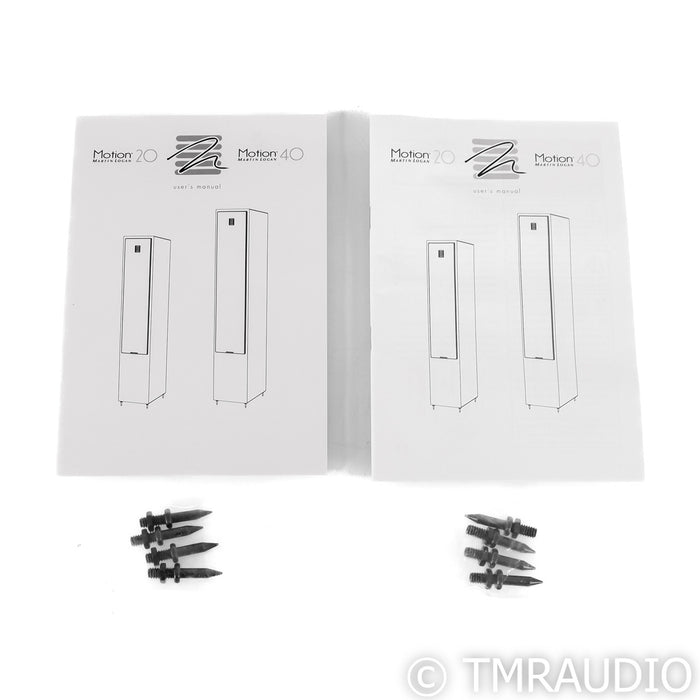 Martin Logan Motion 40 Floorstanding Speakers; Gloss Black Pair