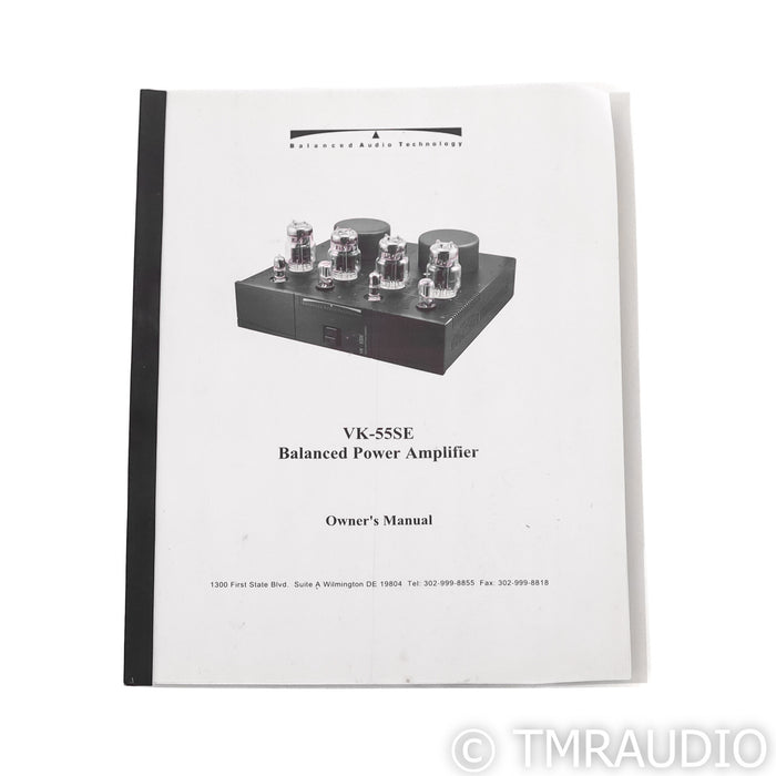 BAT VK-55SE Stereo Power Amplifier; VK55SE