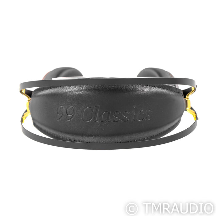 Meze 99 Classic Closed Back Headphones; Walnut Gold