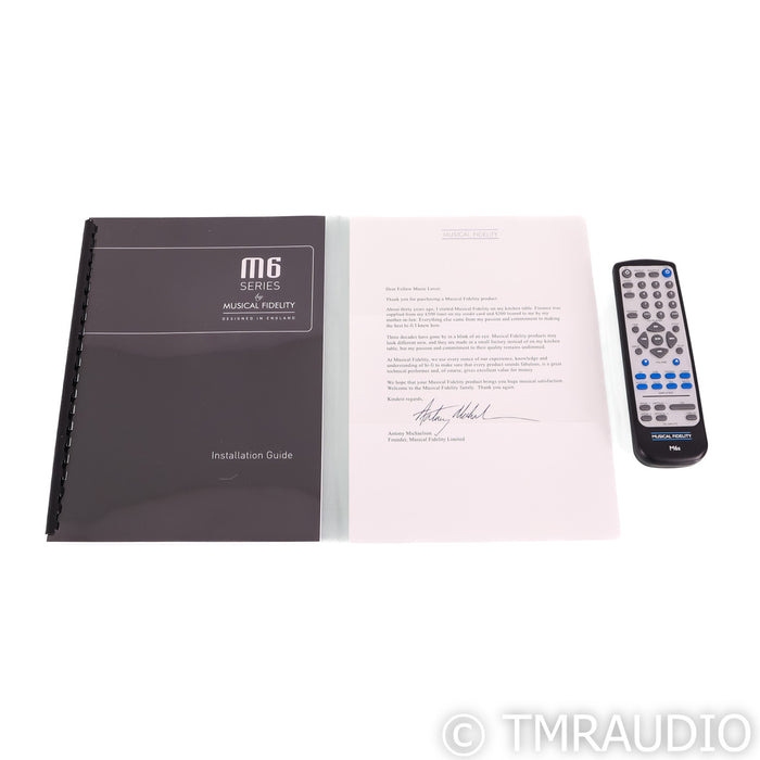 Musical Fidelity M6SCD CD Player / DAC; D/A Converter