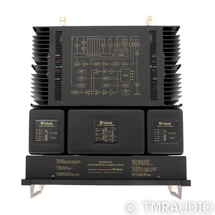 McIntosh MA8000 Stereo Integrated Amplifier; MA-8000; MM/MC Phono