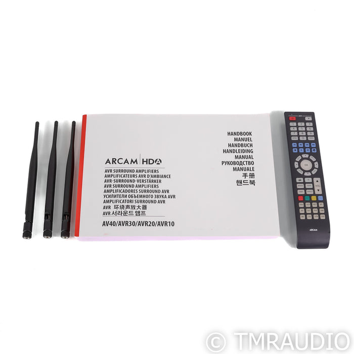 Arcam AV40 15.1 Channel Home Theater Processor; Dolby Atmos; Dirac Live