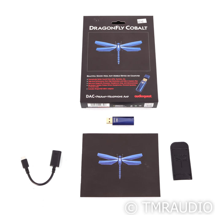 AudioQuest DragonFly Cobalt Portable USB DAC; D/A Converter