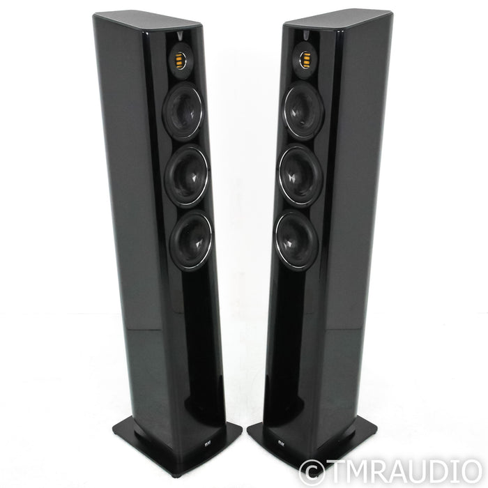 ELAC Vela FS 409 Floorstanding Speakers; Gloss Black Pair