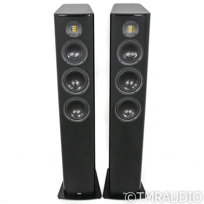 ELAC Vela FS 409 Floorstanding Speakers; Gloss Black Pair