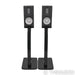 Raidho X1 Bookshelf Speakers; X-1; Gloss Black Pair w/ Stands
