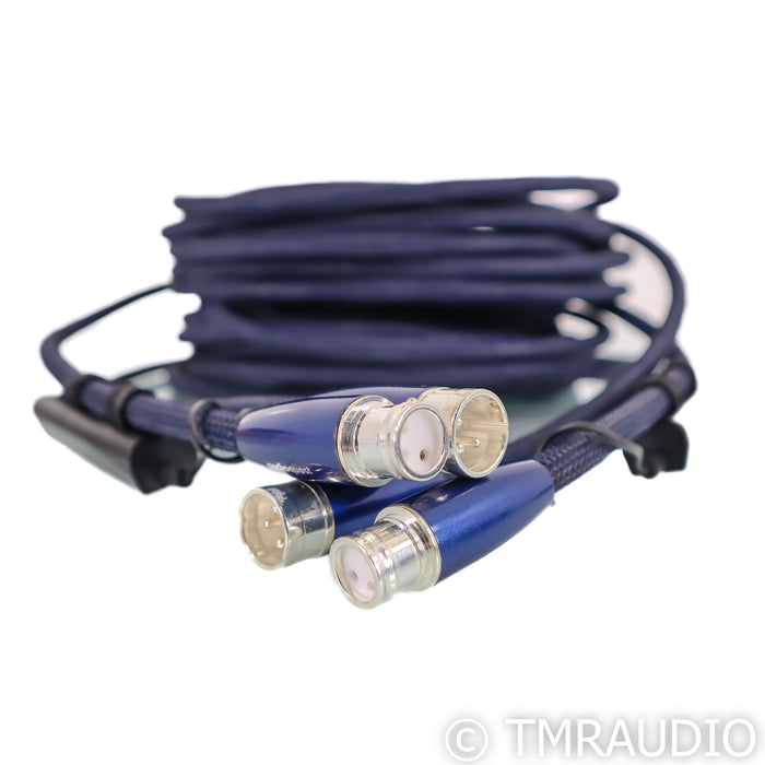 AudioQuest Water XLR Cables; 9m Pair Balanced Interconnects; 72v DBS