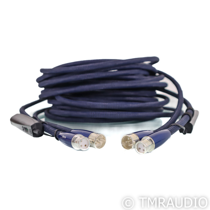 AudioQuest Water XLR Cables; 9m Pair Balanced Interconnects; 72v DBS