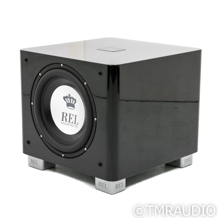 REL T/9x 10" Powered Subwoofer; Piano Black (Open Box)