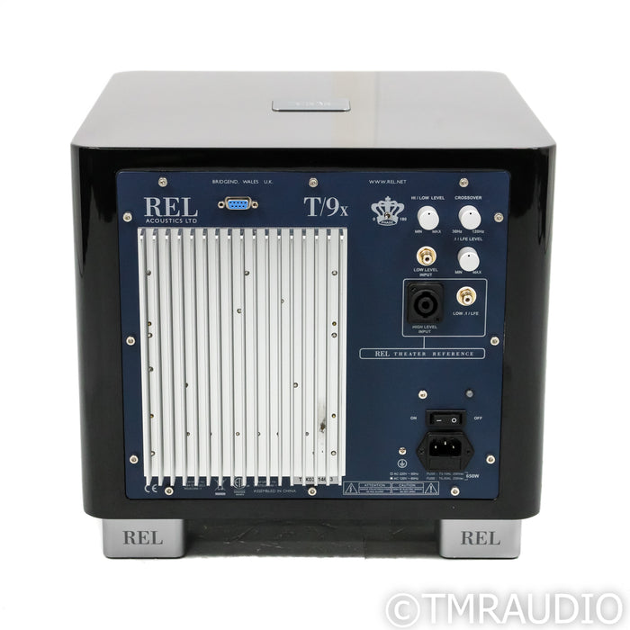 REL T/9x 10" Powered Subwoofer; Piano Black (Open Box)