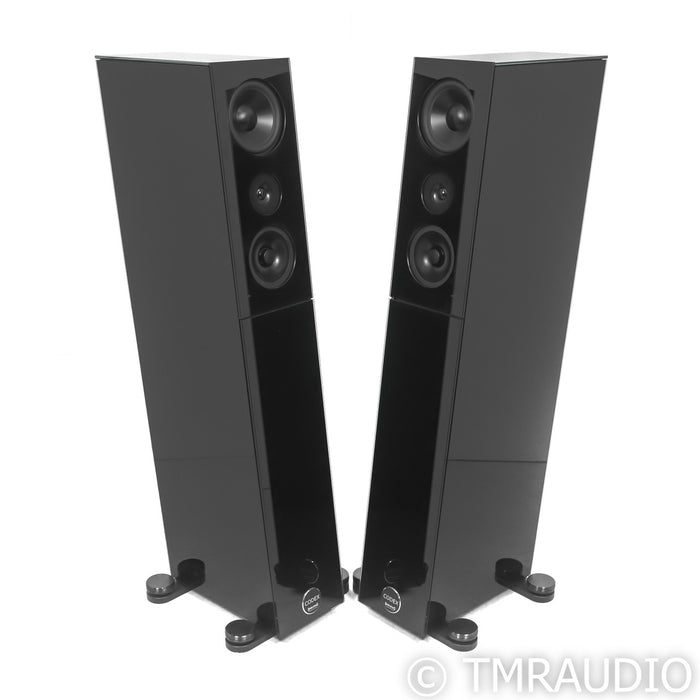 Audio Physic Codex 2 Floorstanding Speakers; Glass Black Gloss Pair