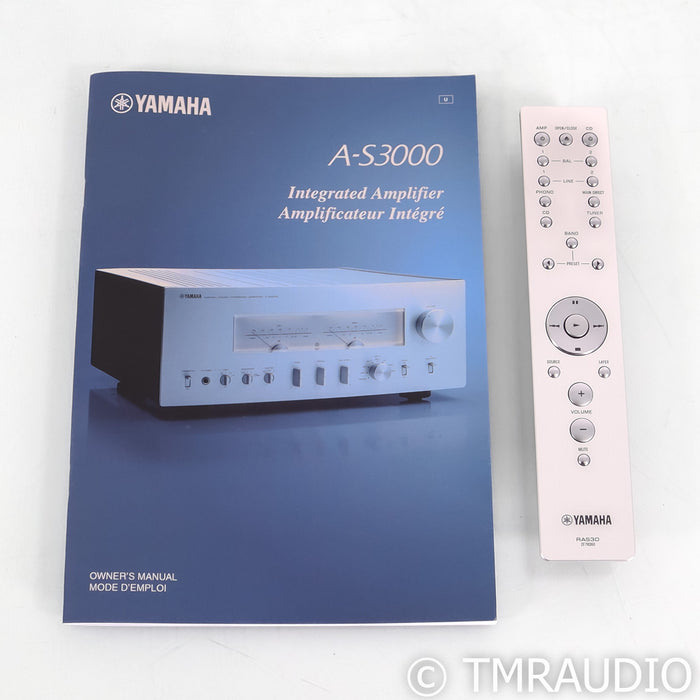 Yamaha A-S3000 Stereo Integrated Amplifier; MM / MC Phono