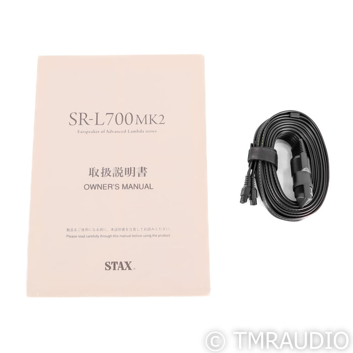 Stax SR-L700 MK2 Open-Back Electrostatic Headphones; SRL700