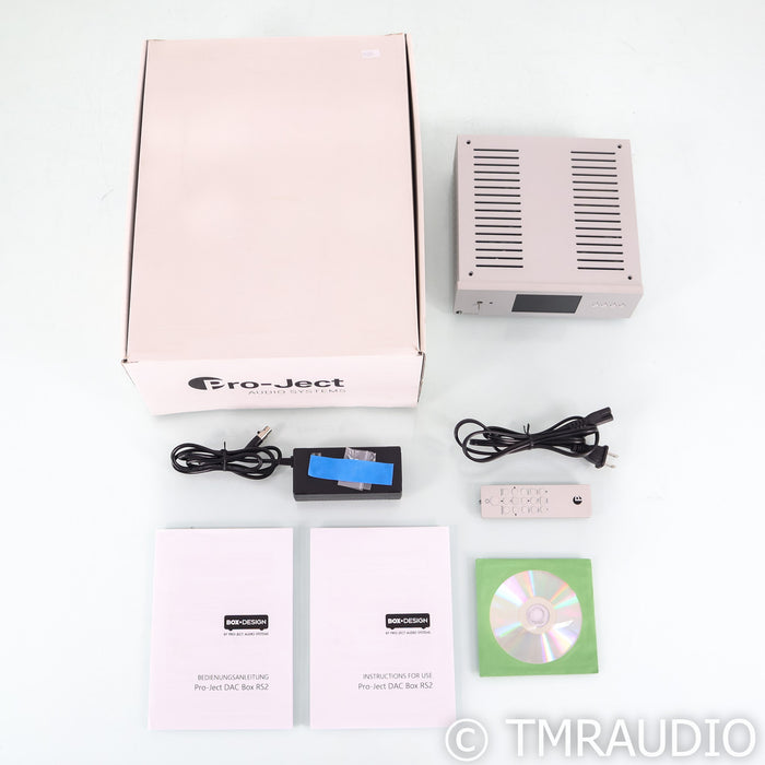 Pro-Ject DAC Box RS2 Tube Hybrid DAC; RS-2; D/A Converter