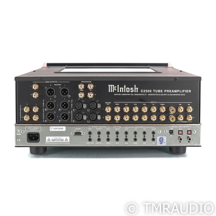 McIntosh C2500 Stereo Tube Preamplifier; DAC; MM/MC Phono