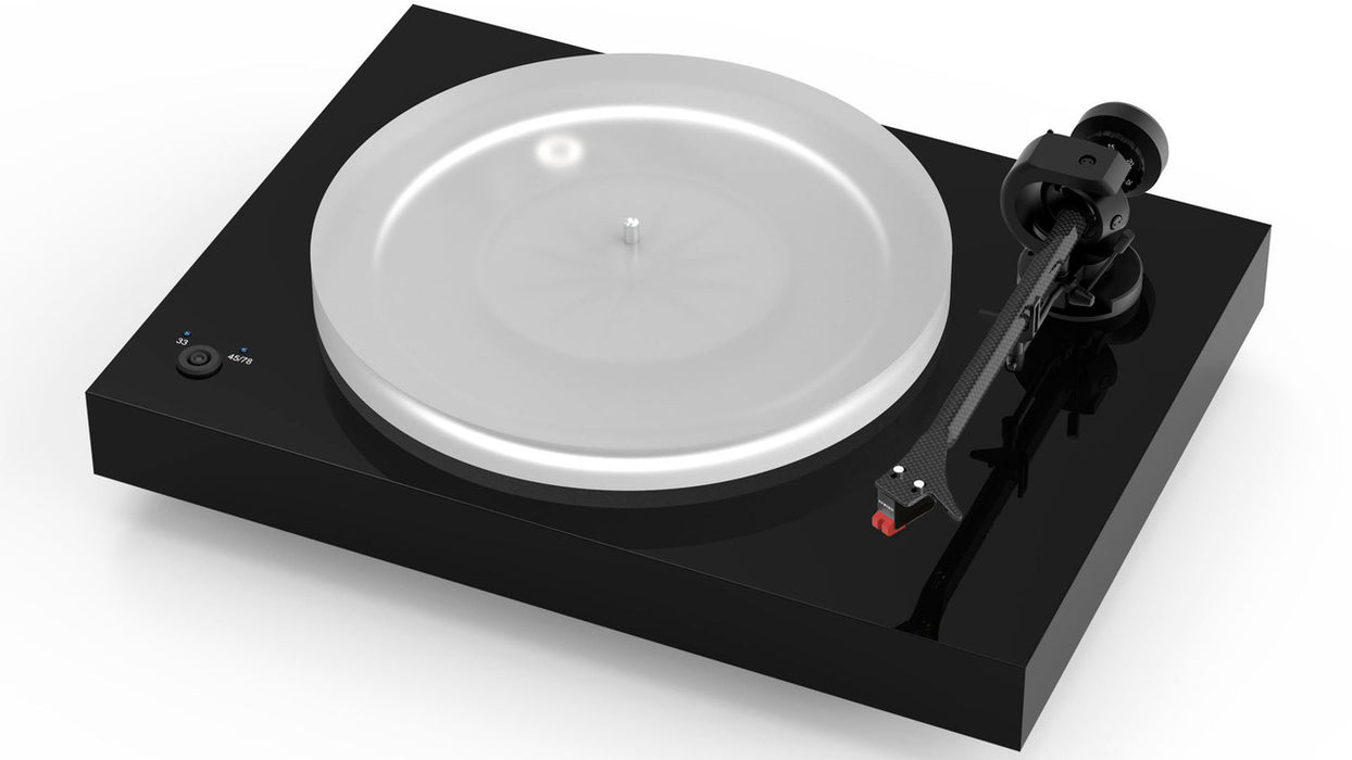 Pro-Ject X2 Belt-Drive Turntable; Piano Black; Sumiko Moonstone MM Cartridge (OpenBox)