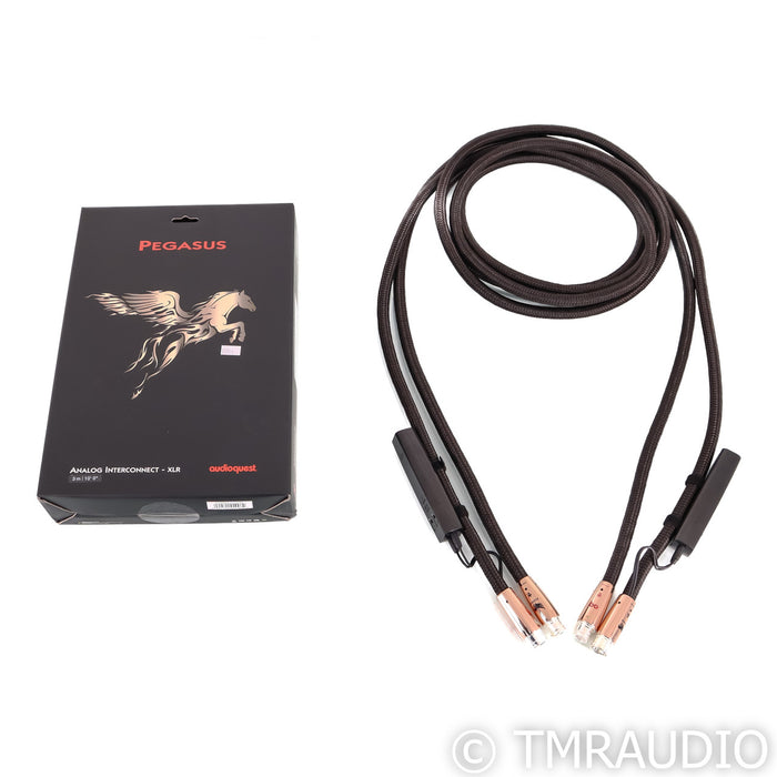 AudioQuest Pegasus XLR Cables; 3m Pair Balanced Interconnects (Open Box)