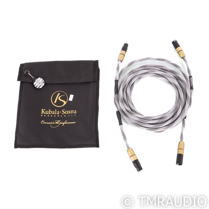 Kubala-Sosna Temptation XLR Cables; 3m Pair Balanced Interconnects (Open Box)