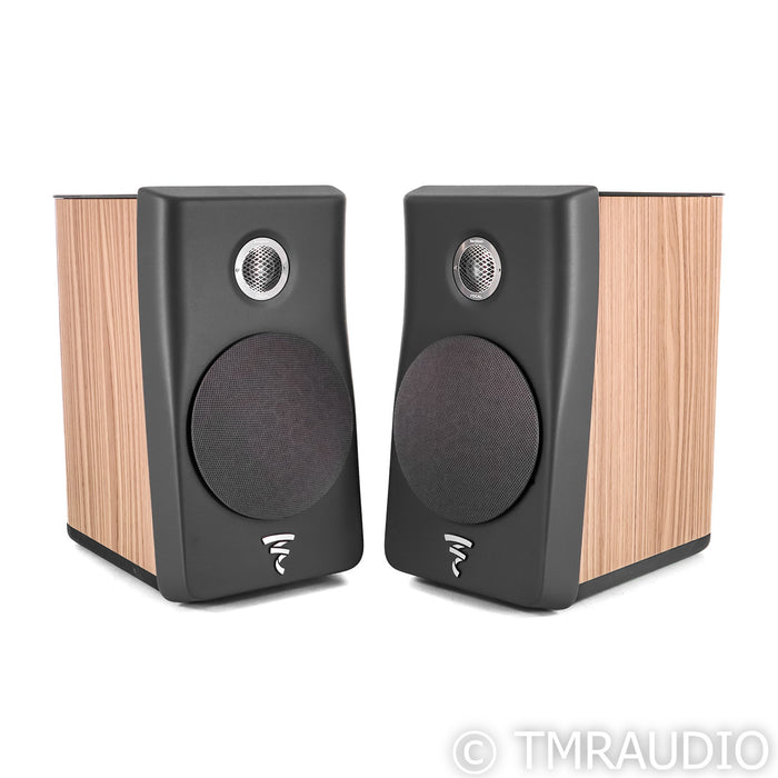 Focal Kanta No.1 Bookshelf Speakers; Walnut Grey Pair