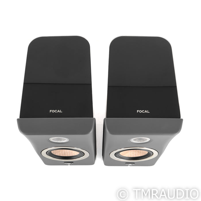Focal Kanta No.1 Bookshelf Speakers; Walnut Grey Pair
