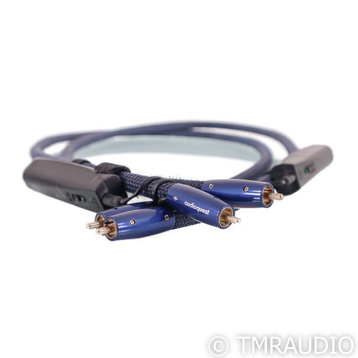 AudioQuest Water RCA Cables; 1m Pair Interconnects
