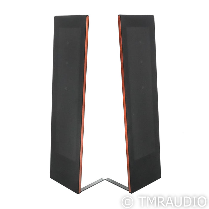 Magnepan MG-.7 Planar Magnetic Floorstanding Speakers; Dark Cherry Pair w/ Black Fabric