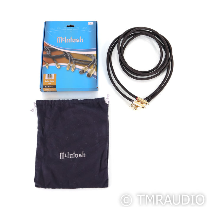 McIntosh CA2M RCA Cables; 2m Pair Interconnects