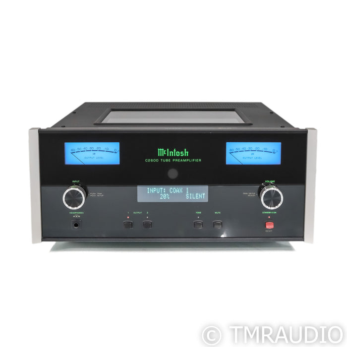 McIntosh C2600 Stereo Tube Preamplifier; MM / MC Phono