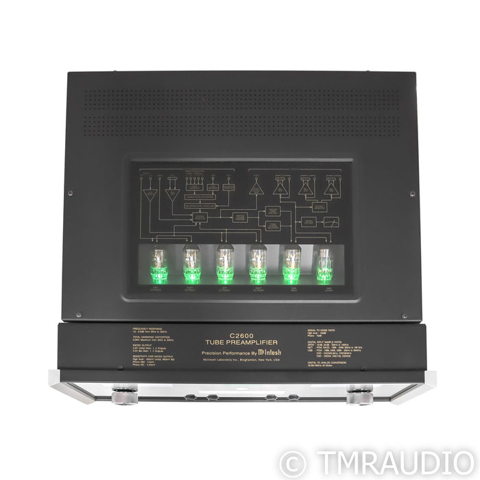 McIntosh C2600 Stereo Tube Preamplifier; MM / MC Phono