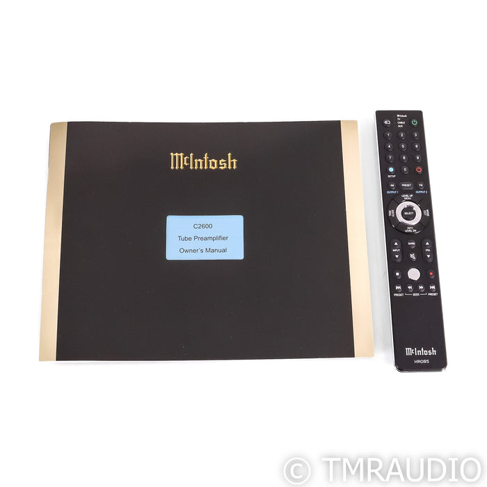 McIntosh C2600 Stereo Tube Preamplifier; MM / MC Phono