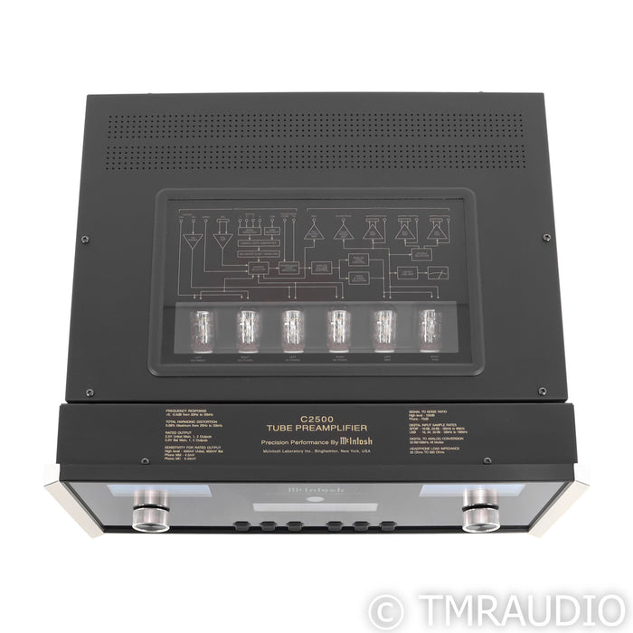McIntosh C2500 Stereo Tube Preamplifier; MM / MC Phono