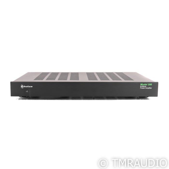 Outlaw Audio Model 200 Mono Power Amplifier; Single