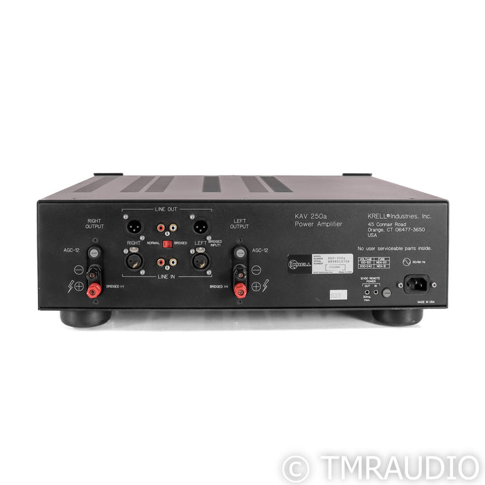 Krell KAV-250a Stereo Power Amplifier; KAV250a