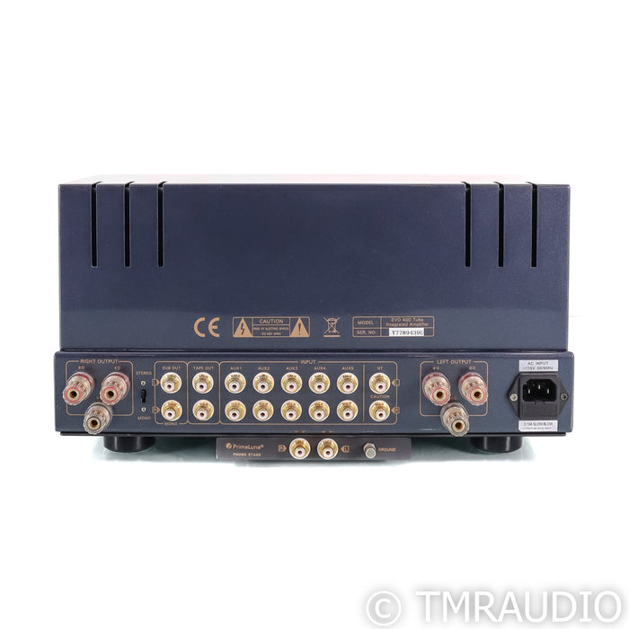 PrimaLuna EVO 400 Stereo Tube Integrated Amplifier; EVO400