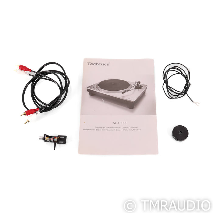 Technics SL-1500C Direct-Drive Turntable; SL1500C; Ortofon 2M Red MM Cartridge
